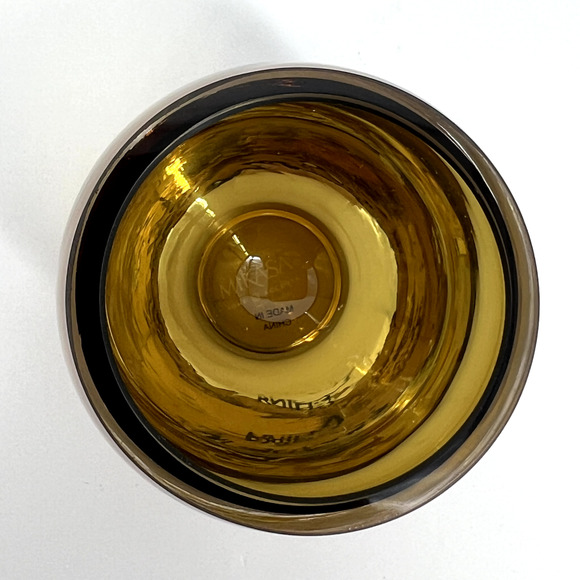 Mikasa Amber Clear Glass Solaris 3.25" Votive Tealight Candle Holder - Picture 2 of 10